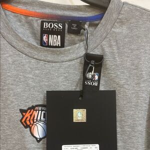 Hugo Boss NBA Gray T-Shirt